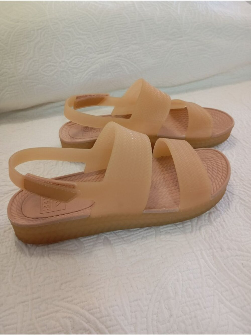 Reef Sandals Slingback Straps Textured Soles Size 8 Lightweight & Comfortable - Picture 6 of 13